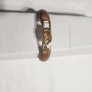 Brown and Gold Bracelet